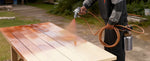 SucceBuy Spray Paint Pressure Pot Pressure Pot Paint Sprayer Spray Guns Central Pneumatic Sprays Gun for Furniture Car Fence