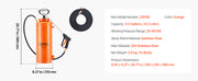 Load image into Gallery viewer, SucceBuy Industrial Concrete Sprayer StainlessSteel Heavy Duty Tri-Poxy Pump Sprayers Brass Nozzles for Construction Lawn&amp;Garden
