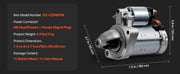 Charger l'image dans la visionneuse de galerie, Amocart Starter 17841 Motor Replacement Compatible with Pontiac Vibe L4 1.8L 2003-2008 Toyota Corolla/Matrix L4 1.8L 2003-2008
