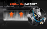 Amocart Air Compressor 750W/1450W/3000W Oil Free Air Compressor Quiet Portable Compressor Pump for Auto Repair Tire Inflation