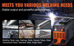 Amocart Stick Welder 140A/160A/200A ARC/Lift TIG 2-IN-1 Welding Machine w/ IGBT Inverter Portable MMA Welder Machine Hot Start