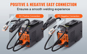 Charger l'image dans la visionneuse de galerie, Amocart Stick Welder 140A/160A/200A ARC/Lift TIG 2-IN-1 Welding Machine w/ IGBT Inverter Portable MMA Welder Machine Hot Start
