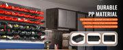 Bild in Galerie-Viewer laden, Amocart 48pcs Parts Storage Bins Wall Mounted Garage Containers with Wall Panels Tool Organizer for Nuts Bolts Screws Nails
