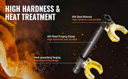 Charger l'image dans la visionneuse de galerie, Amocart Strut Spring Compressor Macpherson Strut Spring Compressor Kit Interchangeable Fork Strut Coil Extractoror Remover Tool
