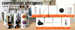 SucceBuy Tumbler Heat Press Machine and Sublimation Tumblers Tumbler Press Set with 8pcs 20OZ Blank Tumblers Mug Press Cup Press