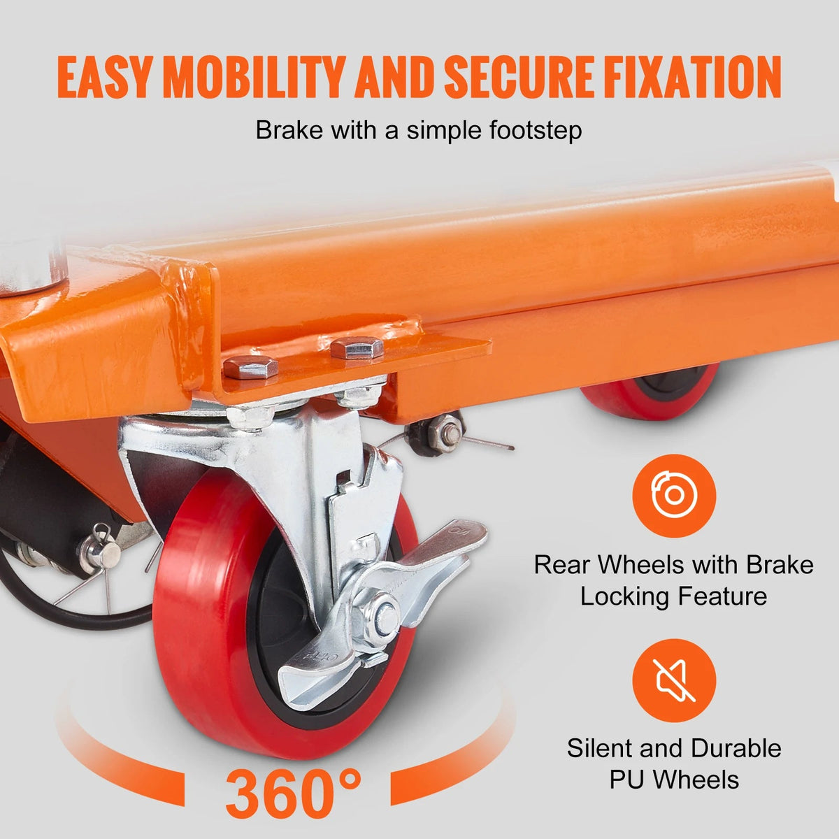 SucceBuy 330/770/1760Lbs Lifting Platform Hydraulic Car Lift Table Cart Heavy Duty Double Shear Wheelbarrow for Repair Motorcycl - AMOCARTSucceBuy 330/770/1760Lbs Lifting Platform Hydraulic Car Lift Table Cart Heavy Duty Double Shear Wheelbarrow for Repair Motorcycl