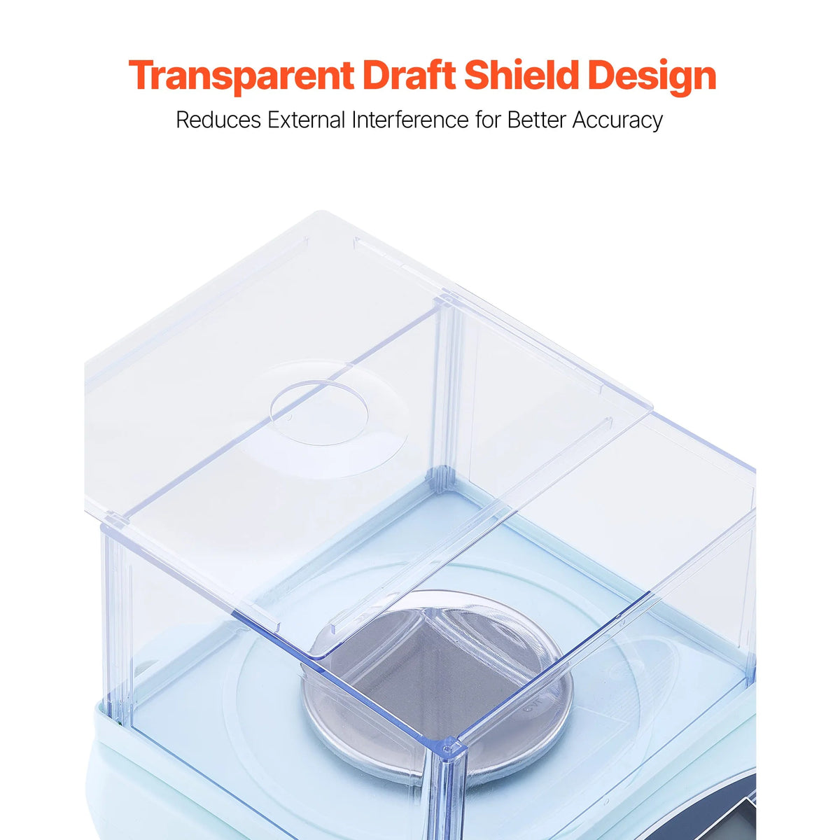 SucceBuy Analytical Balance High Precision Electronic Digital Analytical Balance with Glass Draft Shield for Laboratory Jewelry - AMOCARTSucceBuy Analytical Balance High Precision Electronic Digital Analytical Balance with Glass Draft Shield for Laboratory Jewelry