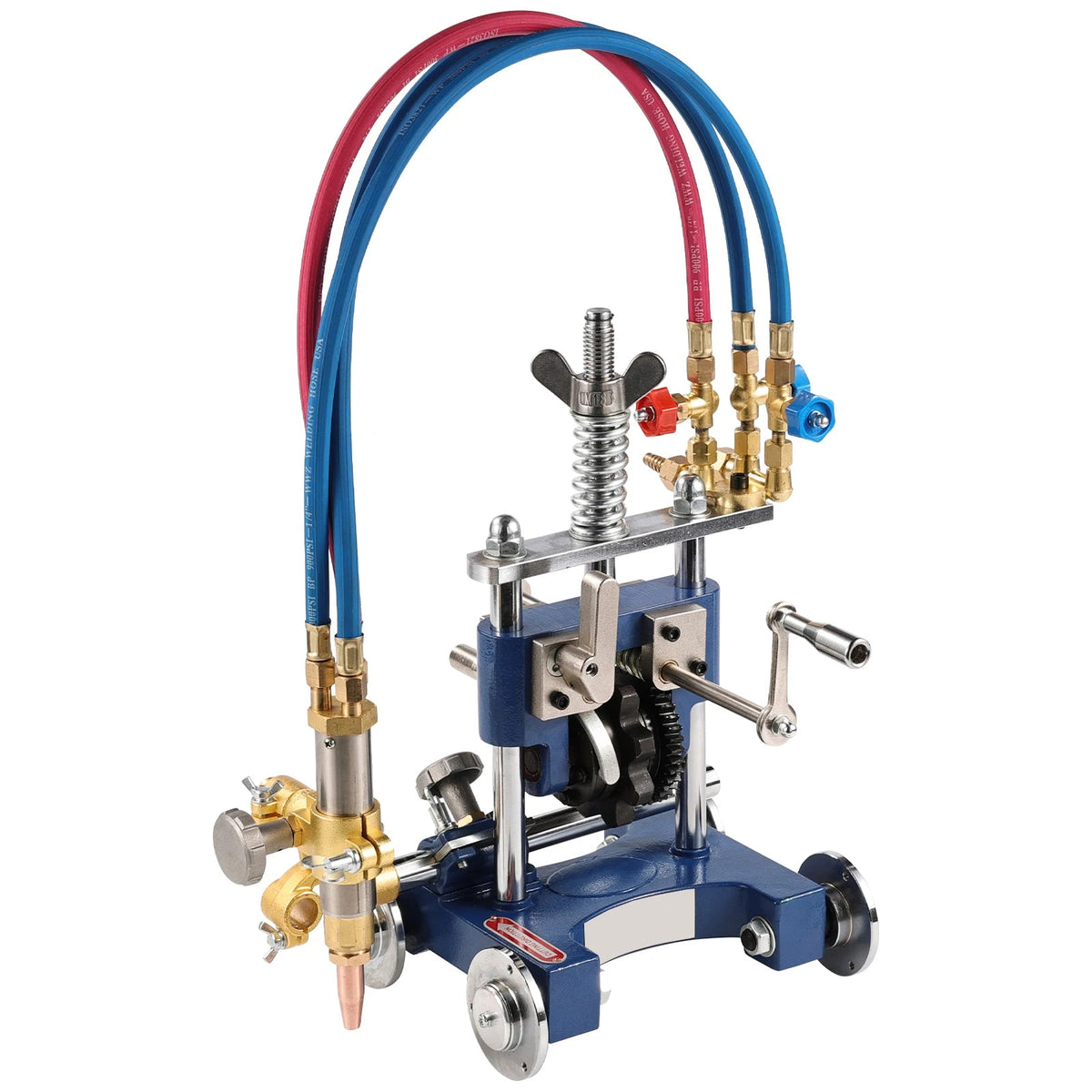 SucceBuy CG2-11Y Manual Pipe Cutting Machine 0.2"-2" Thick Pipe Beveling Machine w/ 82in Chain Portable Torch Beveling GasCutter - AMOCARTSucceBuy CG2-11Y Manual Pipe Cutting Machine 0.2"-2" Thick Pipe Beveling Machine w/ 82in Chain Portable Torch Beveling GasCutter