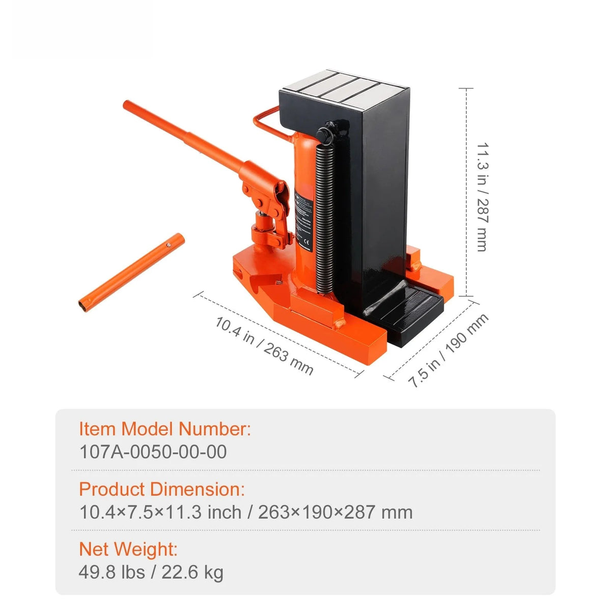 SucceBuy Hydraulic Toe Jack 2.5 Ton On Toe Toe Jack Lift 5 Ton On Top Lift Capacity Machine Jack 0.8-5.3 in - AMOCARTSucceBuy Hydraulic Toe Jack 2.5 Ton On Toe Toe Jack Lift 5 Ton On Top Lift Capacity Machine Jack 0.8-5.3 in