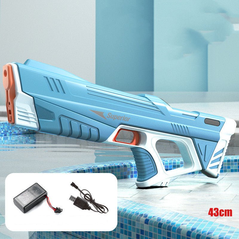 Summer Full Automatic Electric Water Gun Toy Induction Water Absorbing High-Tech Burst Water Gun Beach Outdoor Water Fight Toys - AMOCARTed5e67c88bd66712676dcb2090124d4f
