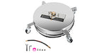 Amocart 16 18 Inch Surface Cleaner Twin Rotary Arm 4000PSI 1/4" QC Stainless Steel Pressure Washer Decks Surface Cleaning