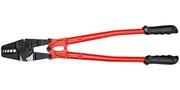 Bild in Galerie-Viewer laden, Amocart 24/30Inch Wire Rope Swager Crimper Tool Insulated Handle Aluminum Copper Cable Fishing Sleeves Cutter Crimping Pliers
