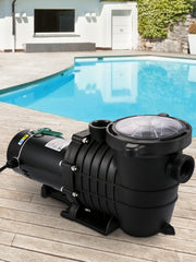 Charger l'image dans la visionneuse de galerie, Amocart Swimming Pool Pump 110V/220V 5544GPH Powerful Self-priming for In/Above Ground Pool Water Circulation Strainer Basket
