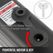 Bild in Galerie-Viewer laden, Amocart Dual Swing Gate Opener Kit 2PCS Heavy Duty Automatic Gate Opener Up to 660lbs 18ft Long Gate Automatic Gate Opener Kit
