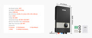 Bild in Galerie-Viewer laden, Amocart Tankless Electric Water Heater 27/36kW Instant Hot Water Heater Under Sink On Demand for Bathroom Child Security Lock
