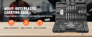 Charger l'image dans la visionneuse de galerie, Amocart 116-Piece Tap and Die Set Include Metric and SAE Size Bearing Steel Taps and Dies Essential Threading Tool
