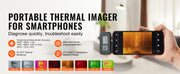 Bild in Galerie-Viewer laden, Amocart Thermal Imaging Camera 256 x 192 IR Resolution Infrared Thermal Imager 25Hz Refresh Rate Thermal Camera for Android
