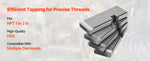 Amocart Threading Machine Dies 1 in-2 in NPT Pipe Dies(4 Packs) Right-Handed HSS Pipe Threading Dies Fit Split-Type Machines