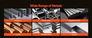 Charger l'image dans la visionneuse de galerie, Amocart TIG Welder 200A 6-In-1 Welding Machine AC TIG/DC TIG/DC Pulse Spot MMA Stick Electric Welder with Synergic Control IGBT

