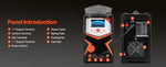 Amocart TIG Welder 200A 6-In-1 Welding Machine AC TIG/DC TIG/DC Pulse Spot MMA Stick Electric Welder with Synergic Control IGBT