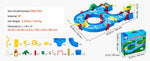 Amocart Water Play Table Children's Outdoor Beach Toy with 39PCS Accessories Summer Water Park Playset for Kids Activity