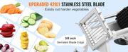 Bild in Galerie-Viewer laden, Amocart Commercial Vegetable Slicer 3/8 In Fruit Slicer Stainless Steel and Aluminum Alloy Vegetable Cutter Slicer Machine
