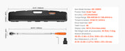 Bild in Galerie-Viewer laden, Amocart Torque Wrench Set Drive Click Torque Wrench Dual-Direction Adjustable  Mechanical Dual Range Scales Torque Wrench Kit
