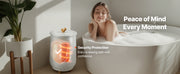 Charger l'image dans la visionneuse de galerie, Amocart Towel Warmer Bucket 20L Heated Towel Warmer w/ LED Light Auto Shut off &amp; Temperature Setting Large Blanket Warmers SPA
