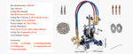 Amocart CG2-11Y Manual Pipe Cutting Machine 0.2"-2" Thick Pipe Beveling Machine w/ 82in Chain Portable Torch Beveling GasCutter