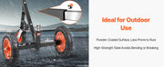 Charger l'image dans la visionneuse de galerie, Amocart 1000/1200lbs Tongue Trailer Dolly Carbon Steel Boat Mover with 16.7in/18in - 22in Height Adjustable for Moving Cargo

