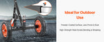 SucceBuy 1000/1200lbs Tongue Trailer Dolly Carbon Steel Boat Mover with 16.7in/18in - 22in Height Adjustable for Moving Cargo