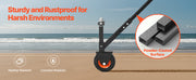Charger l'image dans la visionneuse de galerie, Amocart 300lbs Tongue Trailer Dolly 16.5-22in Height Adjustable with 1-7/8 &amp; 2in Balls 8.5in Pneumatic Tire for Moving RV Boat
