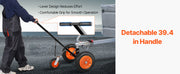 Charger l'image dans la visionneuse de galerie, Amocart 1000/1200lbs Tongue Trailer Dolly Carbon Steel Boat Mover with 16.7in/18in - 22in Height Adjustable for Moving Cargo
