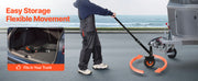 Charger l'image dans la visionneuse de galerie, Amocart 300lbs Tongue Trailer Dolly 16.5-22in Height Adjustable with 1-7/8 &amp; 2in Balls 8.5in Pneumatic Tire for Moving RV Boat
