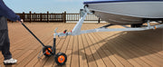 Charger l'image dans la visionneuse de galerie, Amocart 600lbs Tongue Trailer Dolly with 16.5-22in Adjustable Height &amp; 1-7/8 in Hitch Ball Steel Boat Mover for Moving Car Rvs
