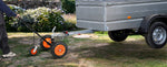 SucceBuy 1000/1200lbs Tongue Trailer Dolly Carbon Steel Boat Mover with 16.7in/18in - 22in Height Adjustable for Moving Cargo
