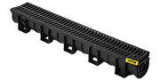Bild in Galerie-Viewer laden, Amocart Drainage Trench Driveway Channel Drain With Plastic Grate 3-5 Pack HDPE Floor Drain Trench Drain Grate For Garden

