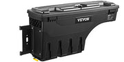 Charger l'image dans la visionneuse de galerie, Amocart Truck Bed Storage Box Lockable Lid Waterproof ABS Wheel Well Tool Box 6.6 Gal with Password Padlock Fit for Driver Side
