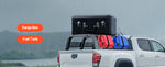 SucceBuy Overland Truck Bed Rack 49.2-67.9 in Width  Rack w/ Sidebar 900 lbs Static Capacity Duty Steel  w/Tacoma/Gladiator JT