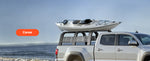 SucceBuy Overland Truck Bed Rack 49.2-67.9 in Width  Rack w/ Sidebar 900 lbs Static Capacity Duty Steel  w/Tacoma/Gladiator JT