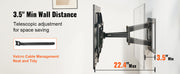 Charger l'image dans la visionneuse de galerie, Amocart Full Motion TV Mount Fit for 26-90in TVs Swivel Tilt Horizontal Adjustment TV Wall Mount Bracket W/ Articulating Arms
