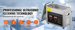 SucceBuy 2L 3L 6L 10L 22L 30L Ultrasonic Cleaner Stainless Steel Portable Heated Cleaning Washing Machine Ultrasound Appliance