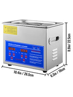 SucceBuy 1.3L 2L 3L 6L 10L 15L 22L 30L Ultrasonic Cleaner Lave-Dishes Portable Heated Washing Machine Ultrasound Home Appliances