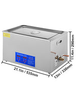 Amocart 1.3L 2L 3L 6L 10L 15L 22L 30L Ultrasonic Cleaner Lave-Dishes Portable Heated Washing Machine Ultrasound Home Appliances