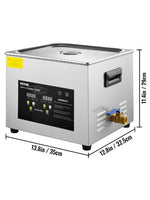 SucceBuy 2L 3L 6L 10L 15L Upgraded Ultrasonic Cleaner Lave-Dishes Portable Washing Machine Diswasher Ultrasound Home Appliances