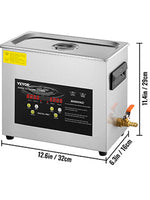 SucceBuy 2L 3L 6L 10L 15L Upgraded Ultrasonic Cleaner Lave-Dishes Portable Washing Machine Diswasher Ultrasound Home Appliances