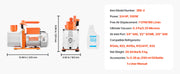 Charger l'image dans la visionneuse de galerie, Amocart 3.5CFM 180W 1 Stage or 5CFM 375W / 7CFM 550W 2 Stage HVAC Rotary Vane AC Vacuum Pump, for R134a R22 R410a Systems Use
