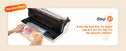 Charger l'image dans la visionneuse de galerie, Amocart Commercial Vacuum Sealer Machine Multifunction Automatic Food Packaging with Bag Roll Storage Cutter for Home Kitchen
