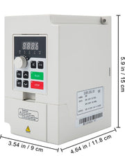Bild in Galerie-Viewer laden, Amocart 2.2/3/4/7.5KW VFD Frequency Inverter 110V/220V1/3P Input 3P Output VariableFrequency Drive CNC Motor Inverter Converter
