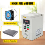 Amocart 2.2/3/4/7.5KW VFD Frequency Inverter 110V/220V 1/3P Input 3P Output Variable Frequency Drive CNC Motor Converter